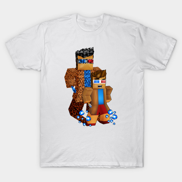 8bit boy with 10th doctor shadow T-Shirt-TOZ